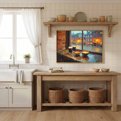 Boston Harbor Tavern Canvas Art — product image 11