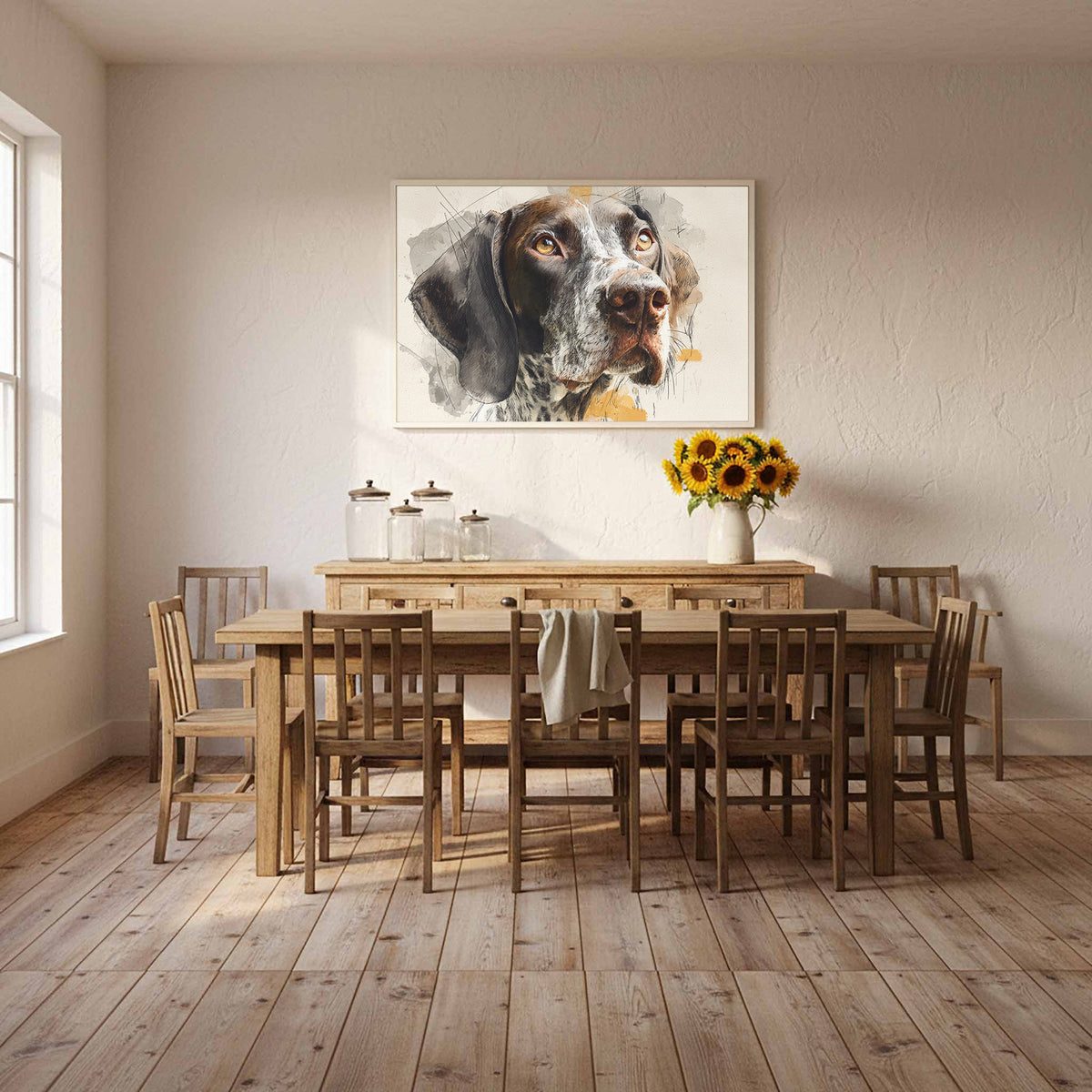 German Shorthaired Pointer Canvas Print — product image 12