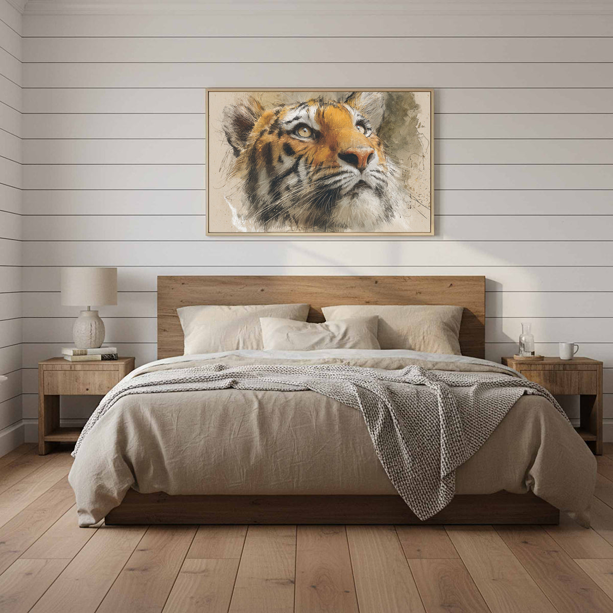 Tiger Portrait Canvas Wall Art — product image 12