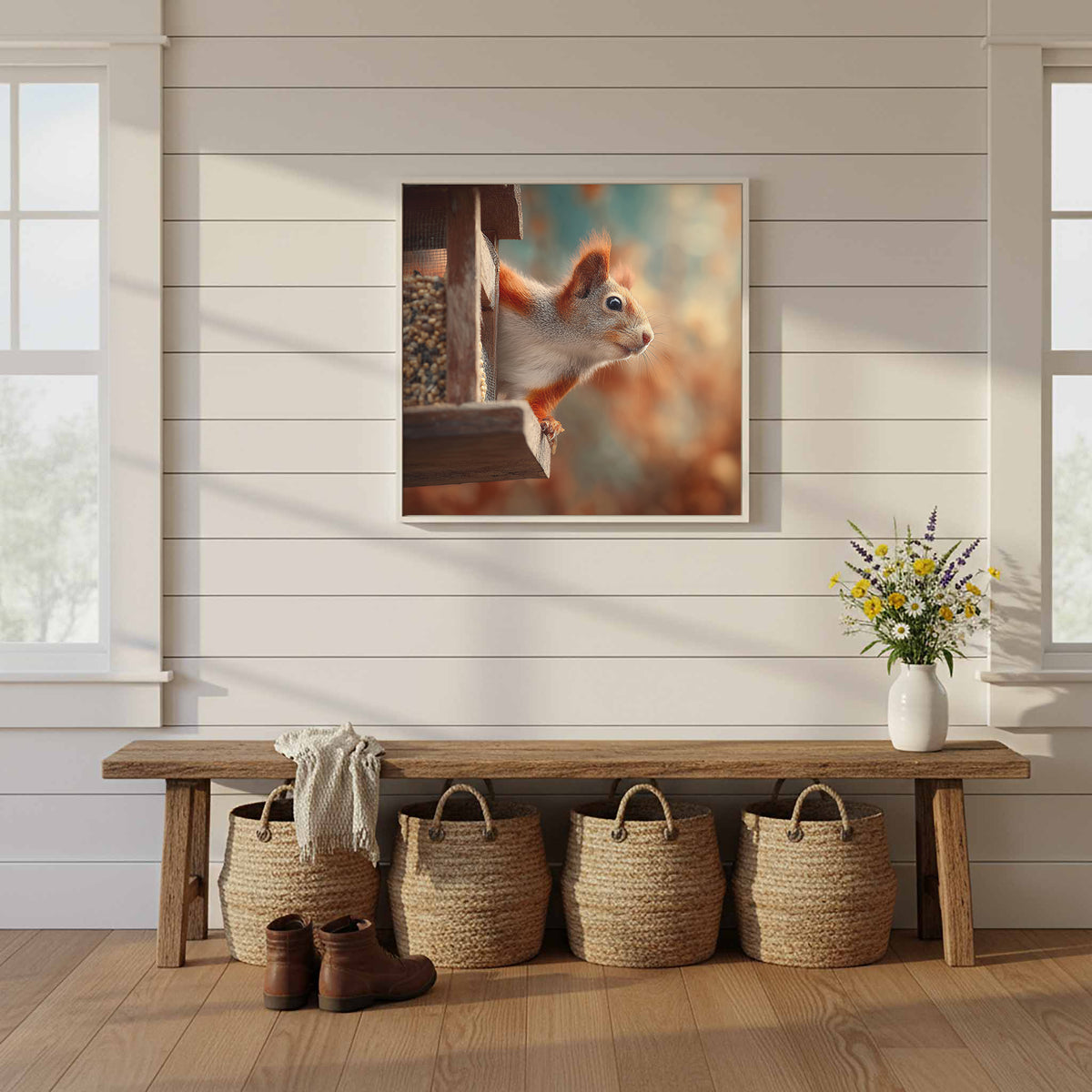 Red Squirrel Canvas Print — product image 12