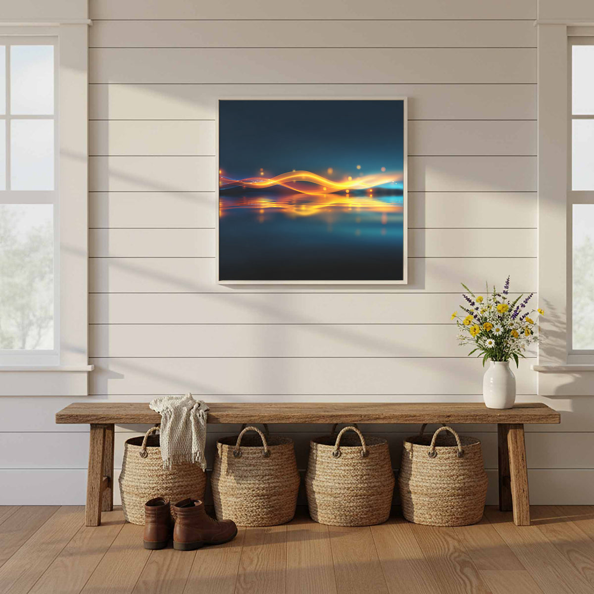Abstract Wave Canvas Wall Art — product image 11