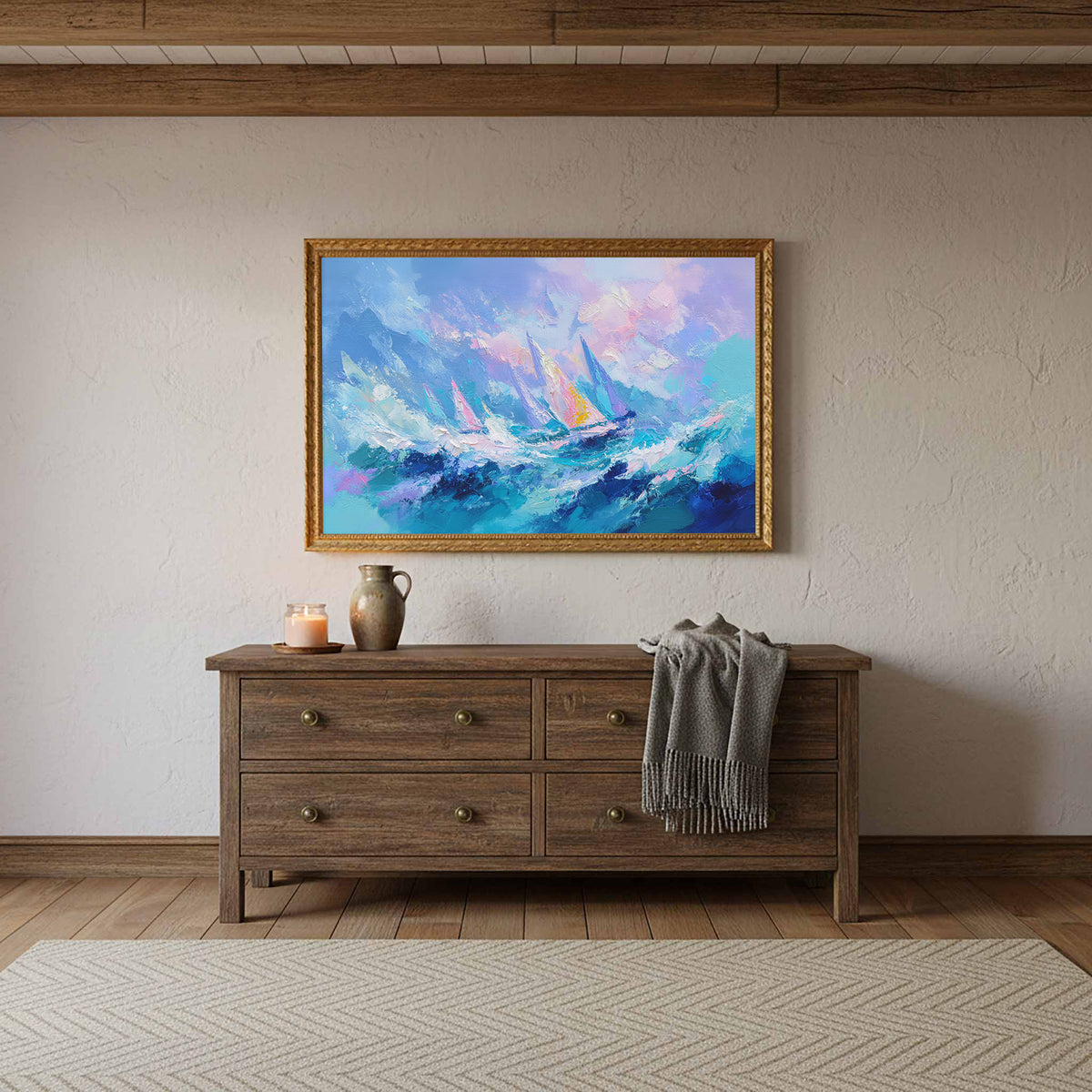 Abstract Seascape Canvas Print — product image 11
