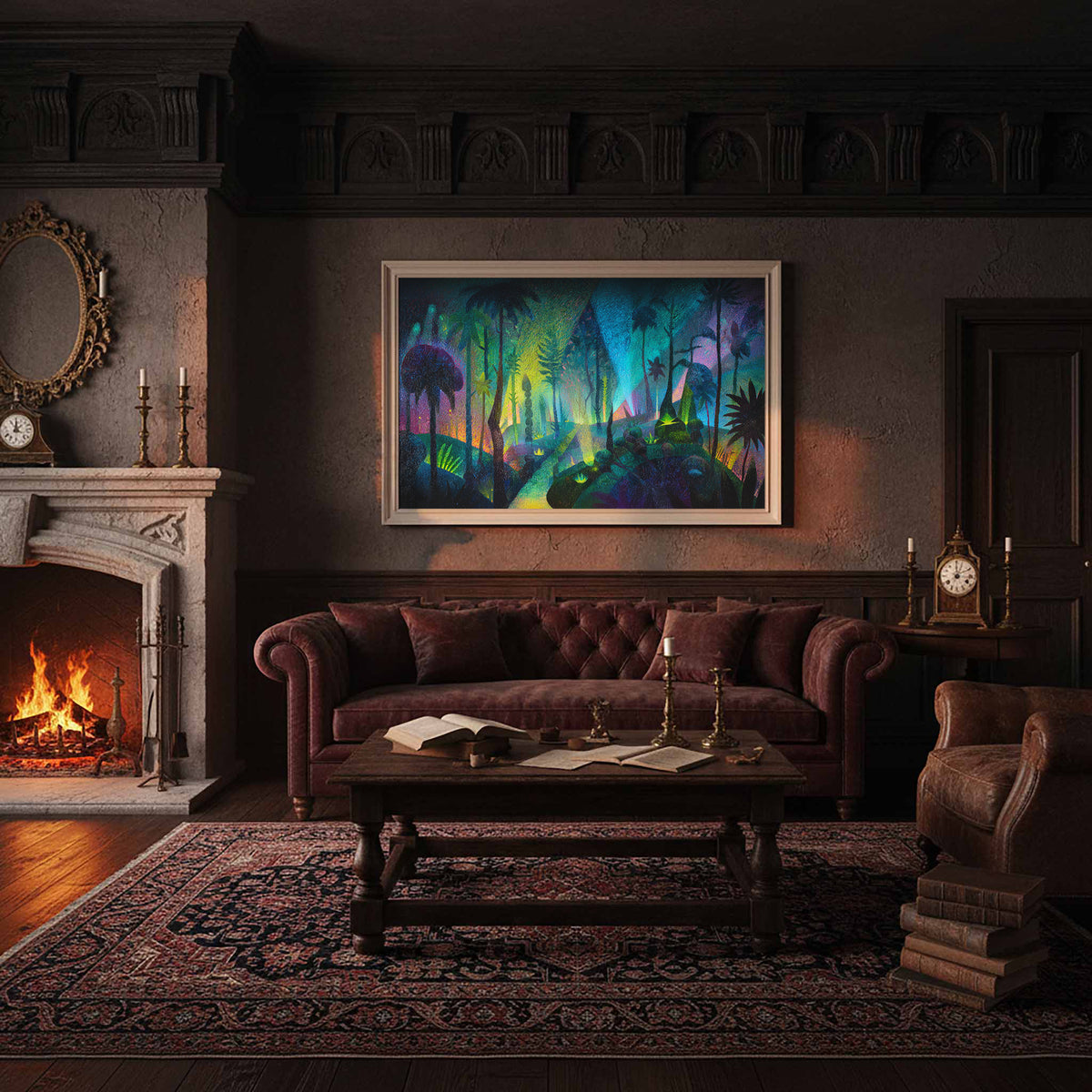 Dark Jungle Canvas Print — product image 11