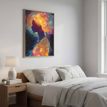 Cosmic Goddess Silhouette Art — product image 11