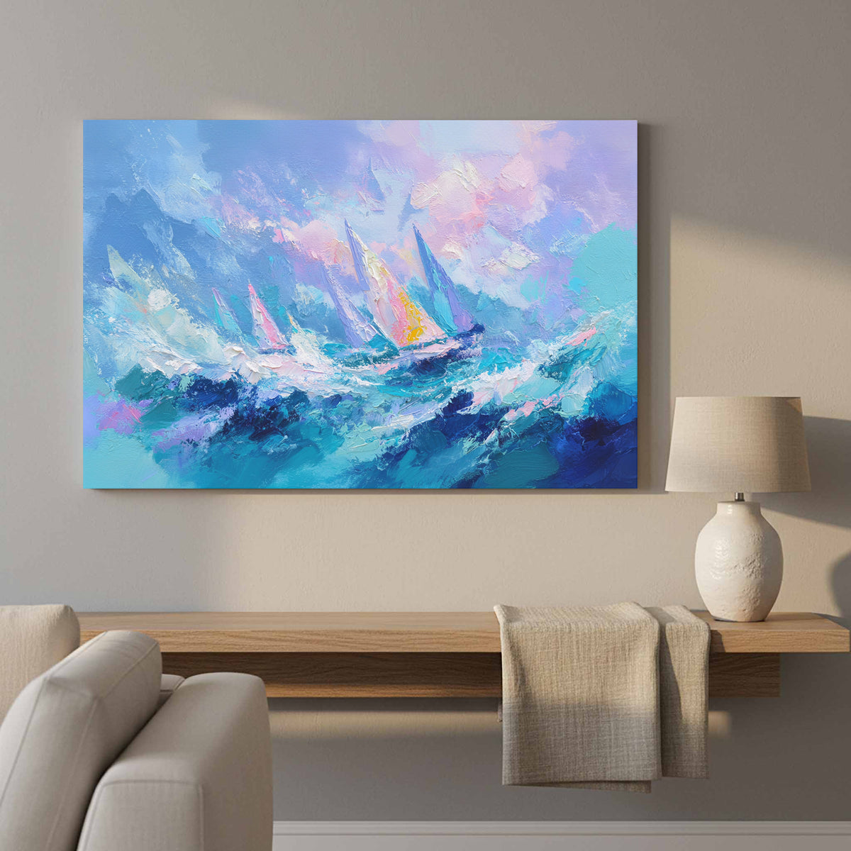 Abstract Seascape Canvas Print — product image 12