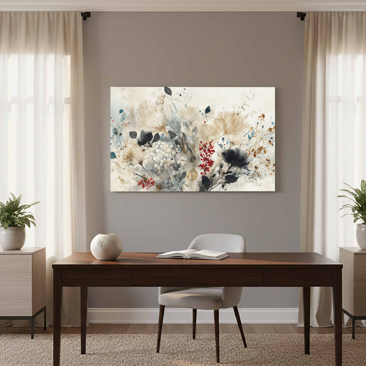 Abstract Floral Wall Art — product image 12