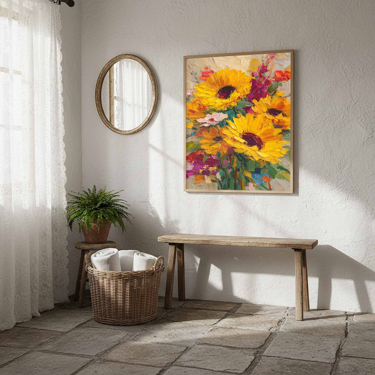 Sunflower Bouquet Canvas Print — product image 11