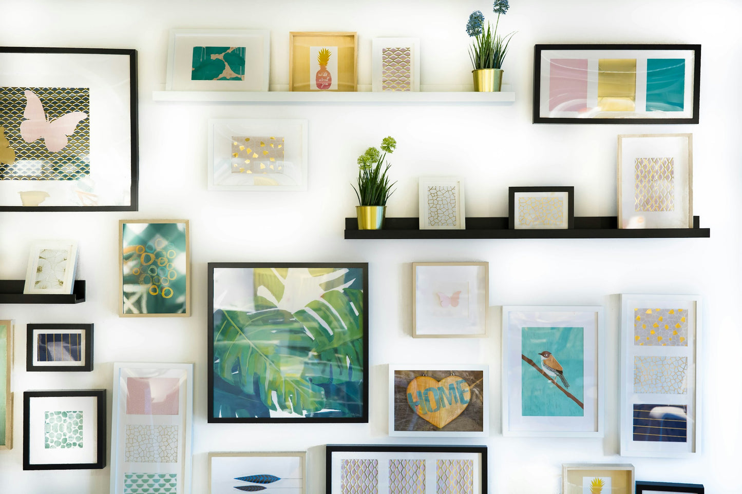 Atelier — minimalist linen still life canvas wall art in cream and natural light