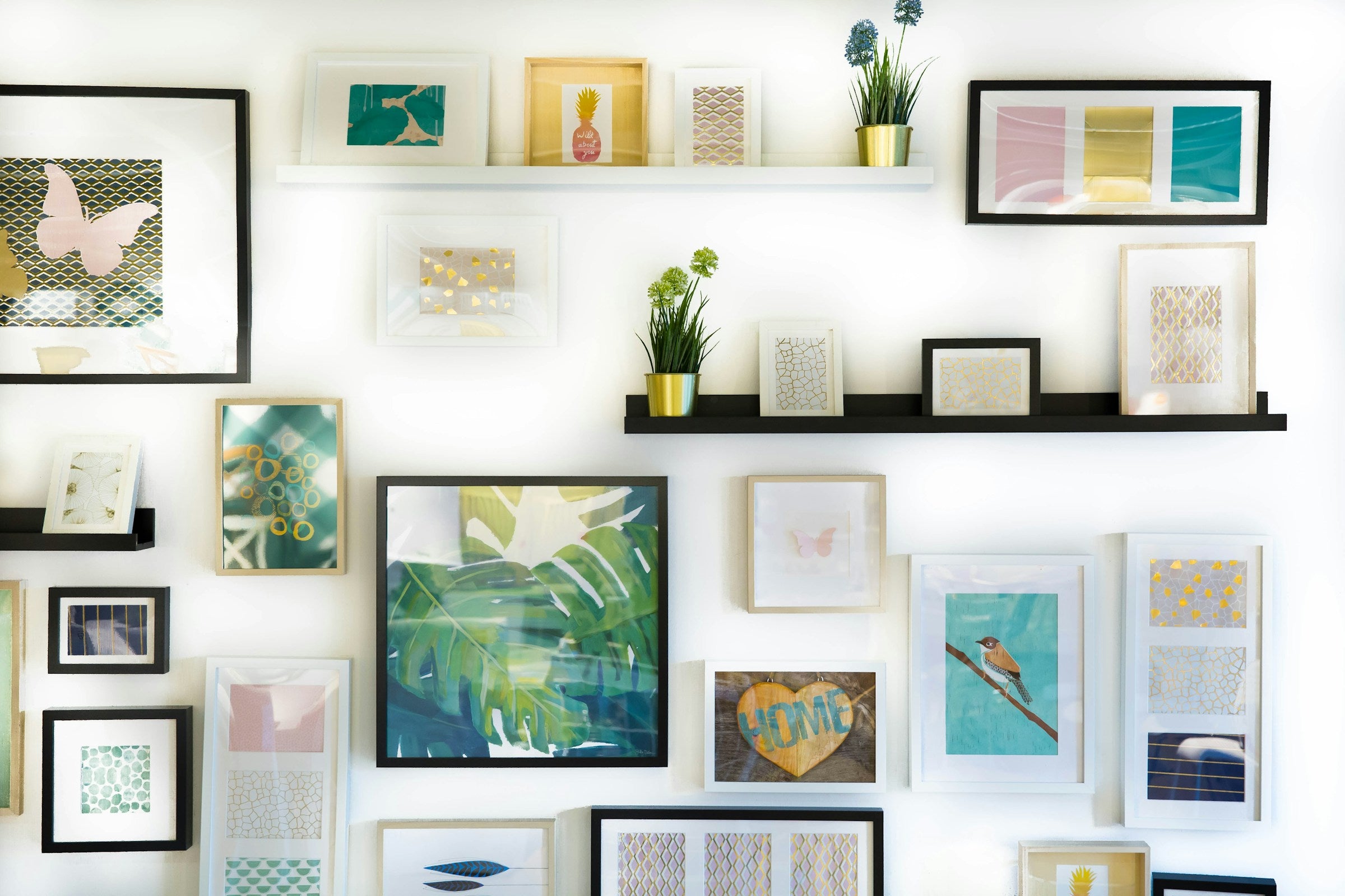 Atelier — minimalist linen still life canvas wall art in cream and natural light