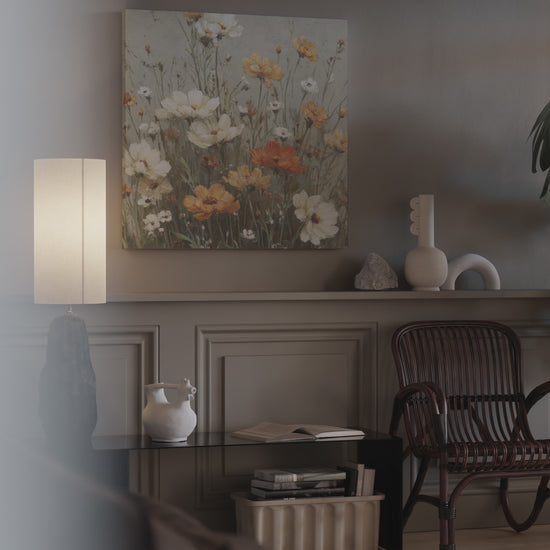 Vintage Wildflower Canvas Print – short video of the print
