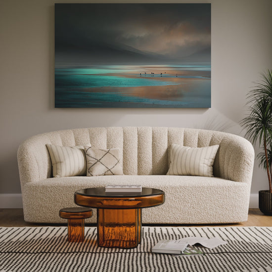 Coastal Seascape Wall Art – short video of the print