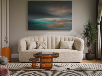 Coastal Seascape Wall Art – short video of the print