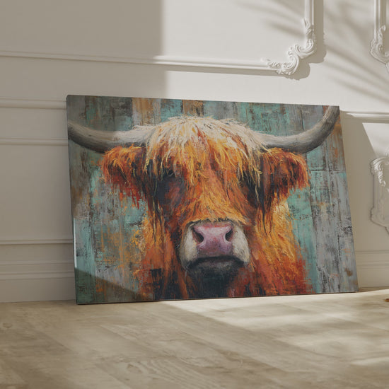 Highland Cow Wall Art – short video of the print