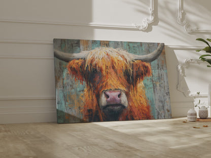 Highland Cow Wall Art – short video of the print