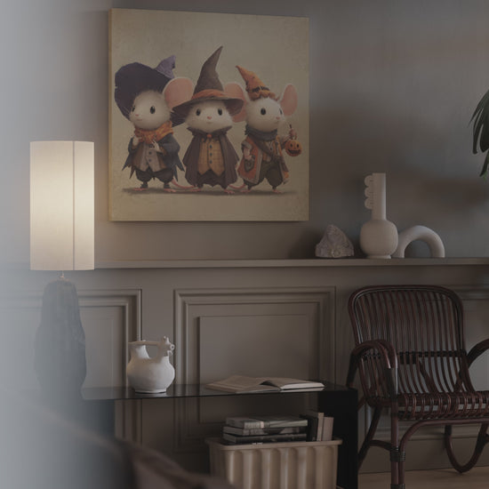 Halloween Mouse Wall Art – short video of the print