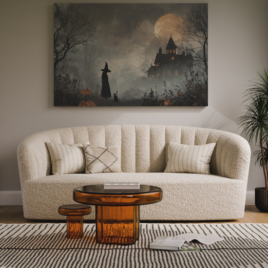 Spooky Witch Halloween Wall Art – short video of the print
