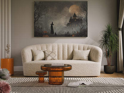 Spooky Witch Halloween Wall Art – short video of the print