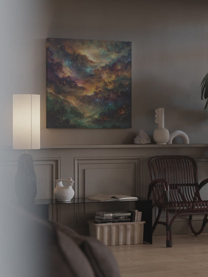 Cosmic Nebula Canvas Wall Art – short video of the print