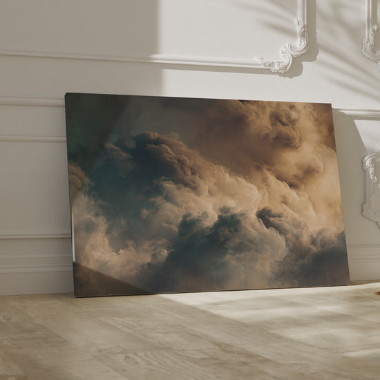 Abstract Cloud Wall Art – short video of the print