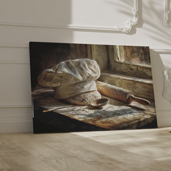 Rustic Kitchen Chef Hat Wall Art – short video of the print