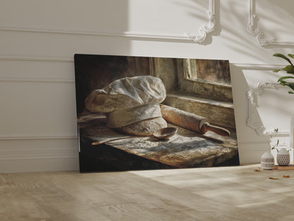 Rustic Kitchen Chef Hat Wall Art – short video of the print