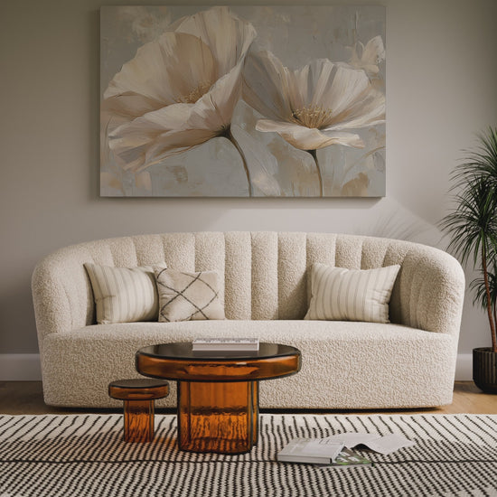 Abstract Floral Canvas Print – short video of the print