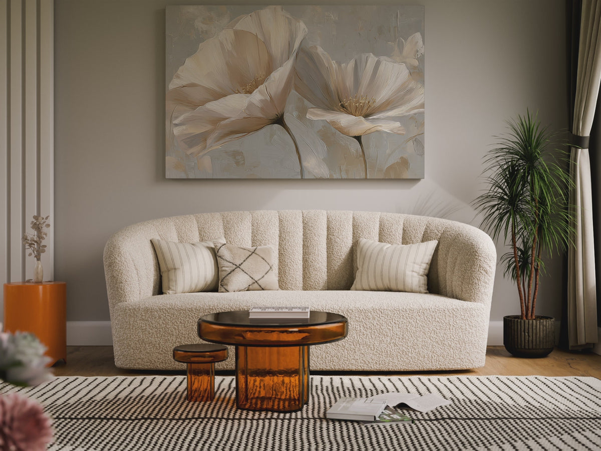 Abstract Floral Canvas Print – short video of the print
