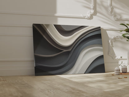 Abstract Sculptural Wall Art – short video of the print