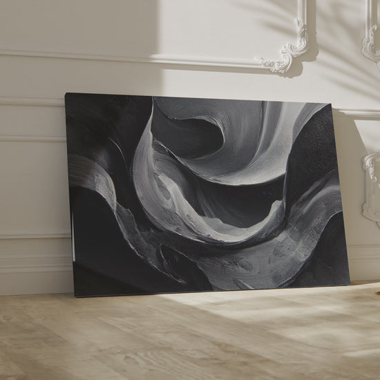 Abstract Monochrome Figure Wall Art – short video of the print