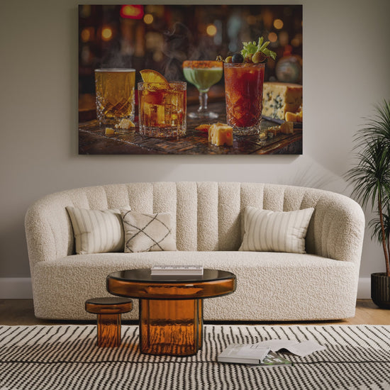 Wisconsin Tavern Cocktail Wall Art – short video of the print