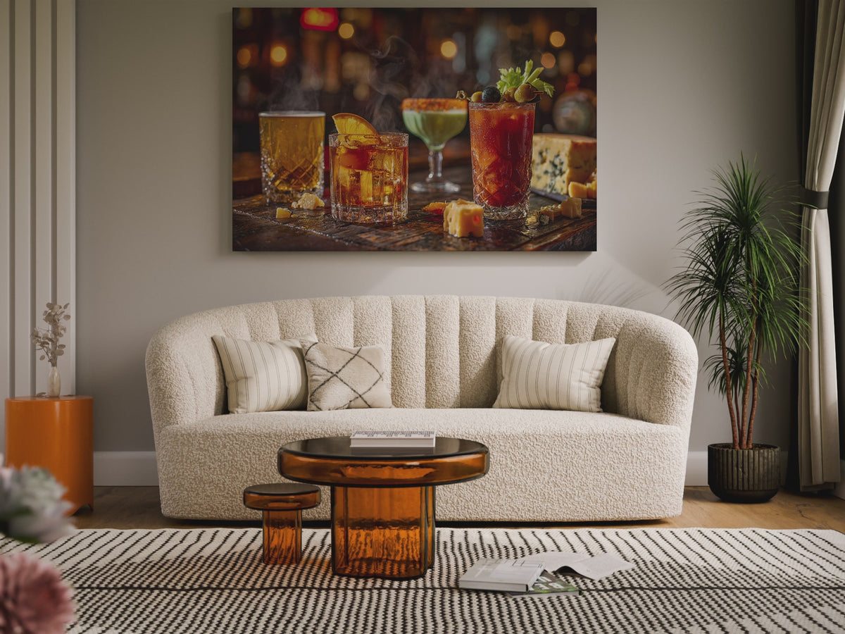 Wisconsin Tavern Cocktail Wall Art – short video of the print
