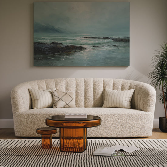 Coastal Seascape Canvas Wall Art – short video of the print