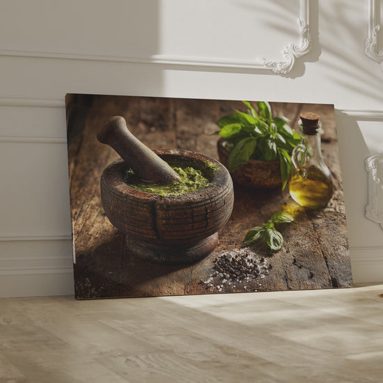 Rustic Kitchen Wall Art – short video of the print