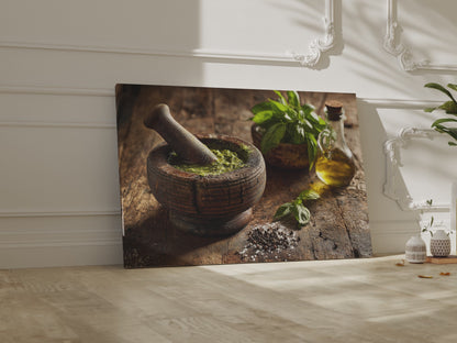 Rustic Kitchen Wall Art – short video of the print