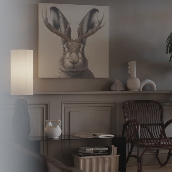 Jackalope Art Print – short video of the print