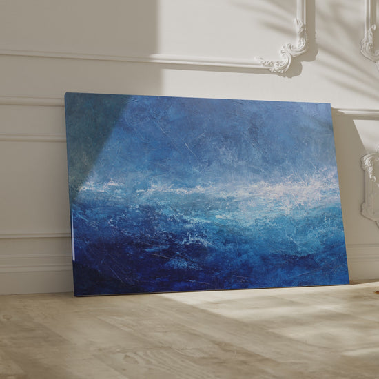 Abstract Ocean Canvas Print – short video of the print