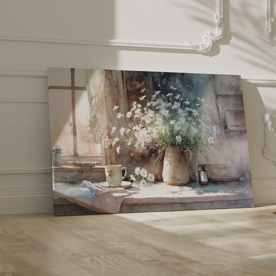 Rustic Watercolor Still Life Wall Art – short video of the print