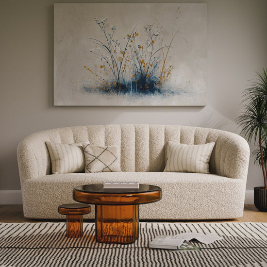 Abstract Botanical Canvas Wall Art – short video of the print