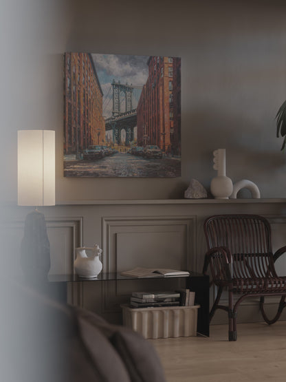 Manhattan Bridge DUMBO Brooklyn Canvas Art – short video of the print