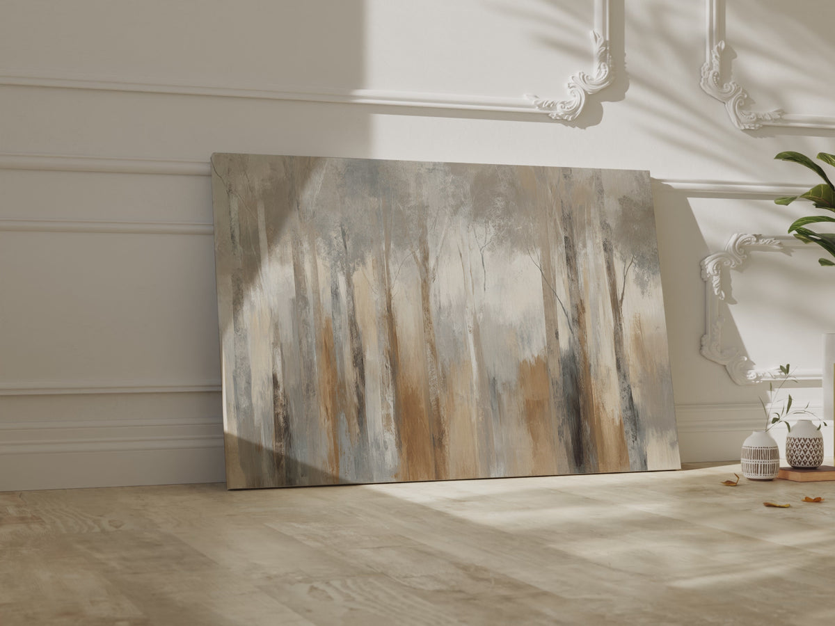 Abstract Forest Canvas Wall Art – short video of the print