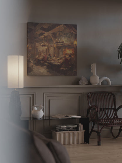 Medieval Tavern Canvas Print – short video of the print