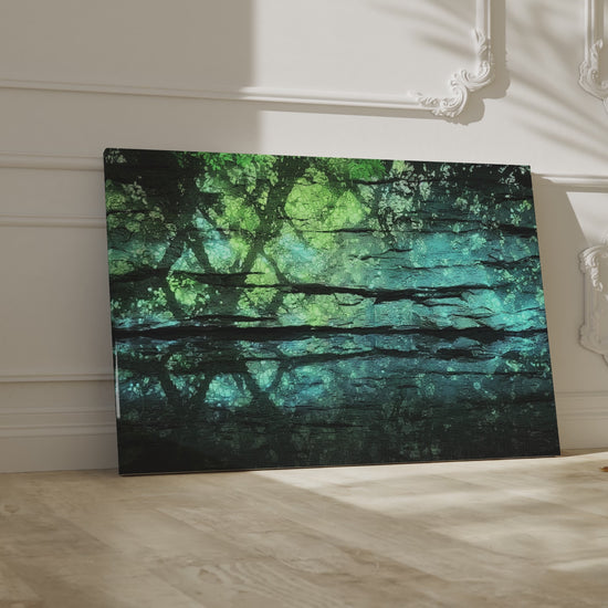 Illuminated Cave Wall Art – short video of the print