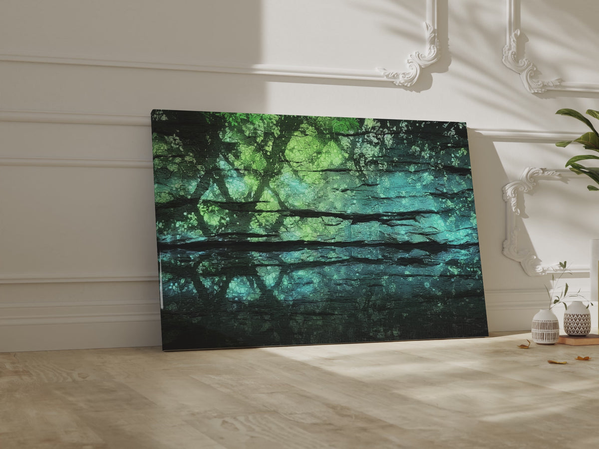 Illuminated Cave Wall Art – short video of the print