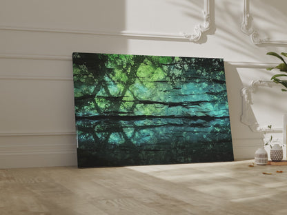 Illuminated Cave Wall Art – short video of the print