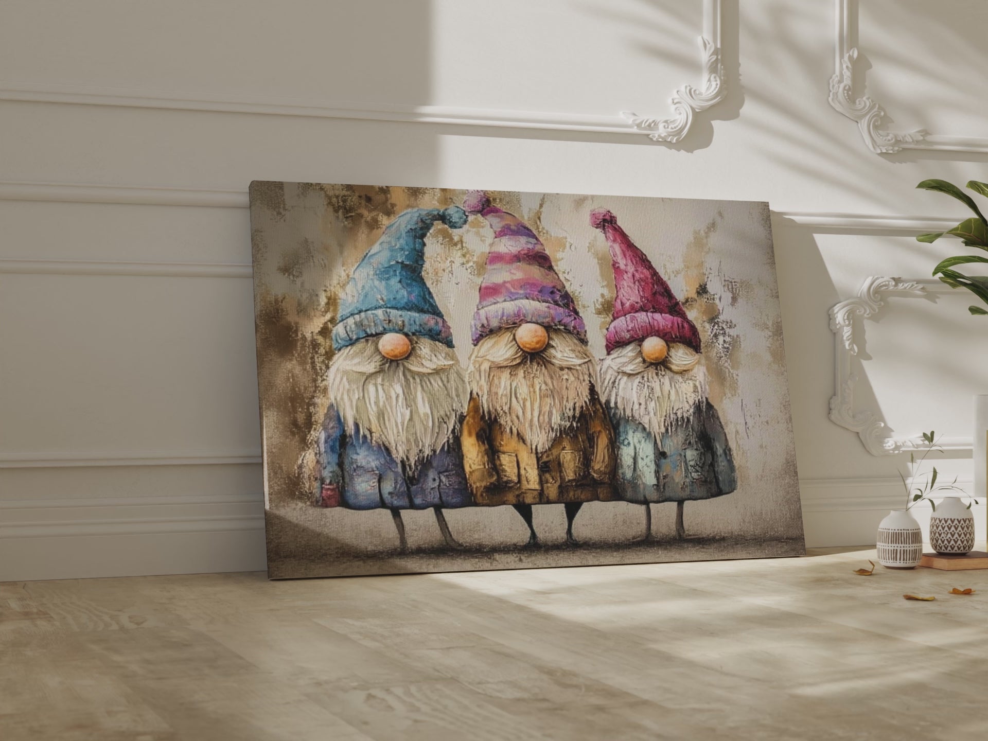 Rustic Gnome Wall Art – short video of the print