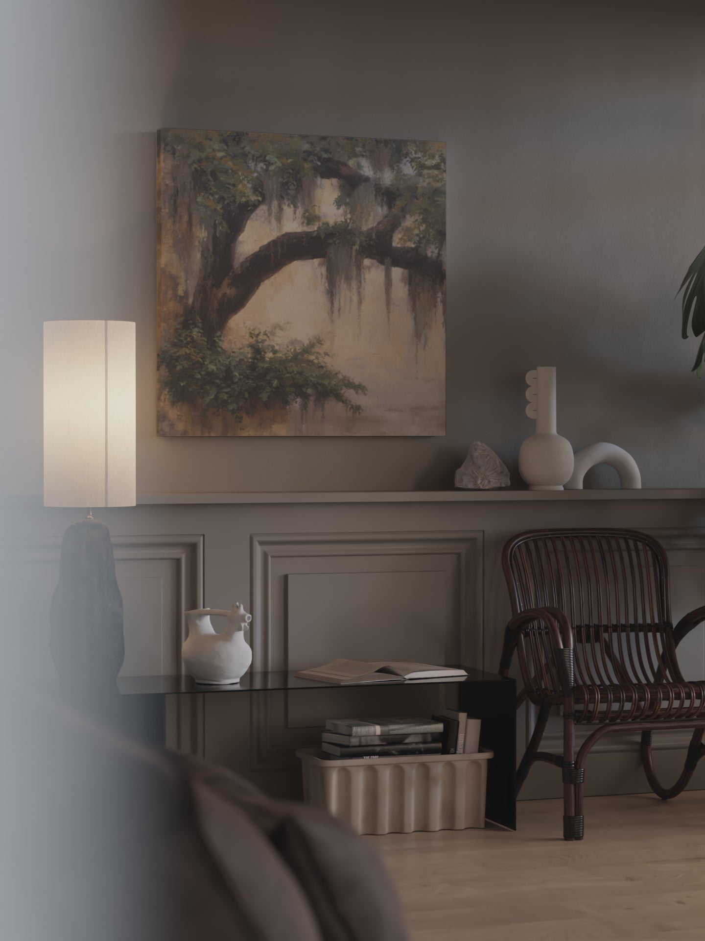 Oak Tree Canvas Wall Art – short video of the print