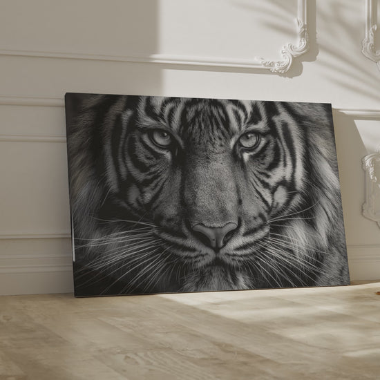 Bengal Tiger Portrait Canvas Art – short video of the print