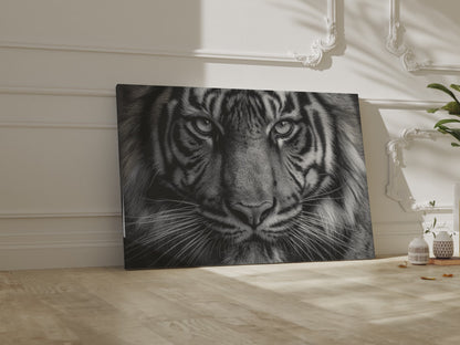 Bengal Tiger Portrait Canvas Art – short video of the print