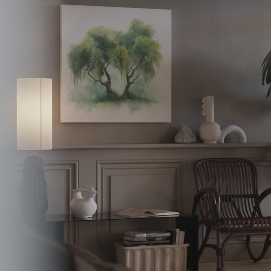 Weeping Willow Watercolor Print – short video of the print