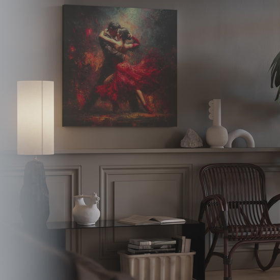 Passionate Tango Canvas Wall Art – short video of the print